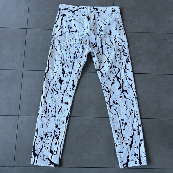 RAG & BONE PAINTED JEANS - Picture 2 of 5